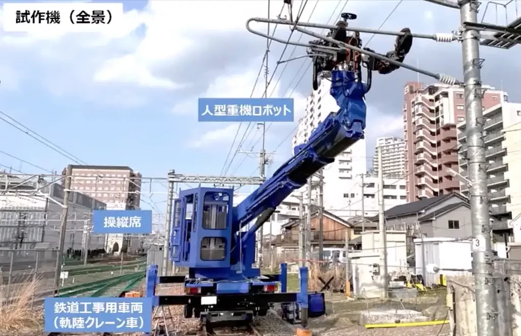 《环太平洋》既视感：日本JR West利用VR驱动机器人修理铁路 - 5