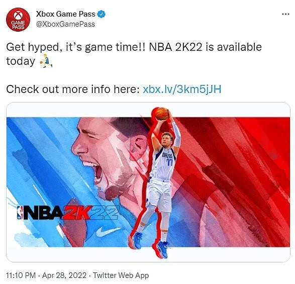 Xbox宣布：《NBA 2K22》加入XGP，可在Xbox平台上游玩 - 2