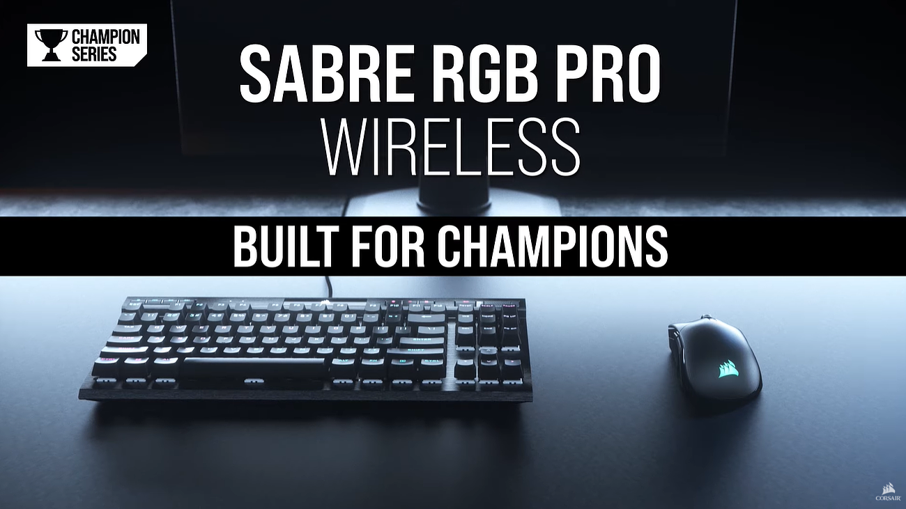 海盗船推出 SABRE RGB PRO 无线游戏鼠标：26000 DPI，710 元 - 8