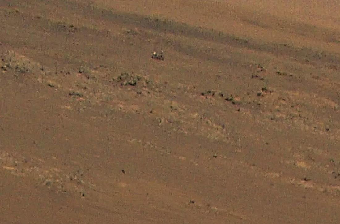 试着在这张“机智号”快照中找到NASA的火星探测器吧 - 2