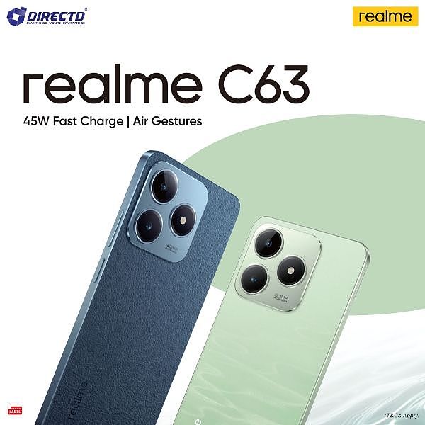 realme 真我 C63 手机跑分曝光：紫光展锐 T612 芯片、6GB 内存 - 2