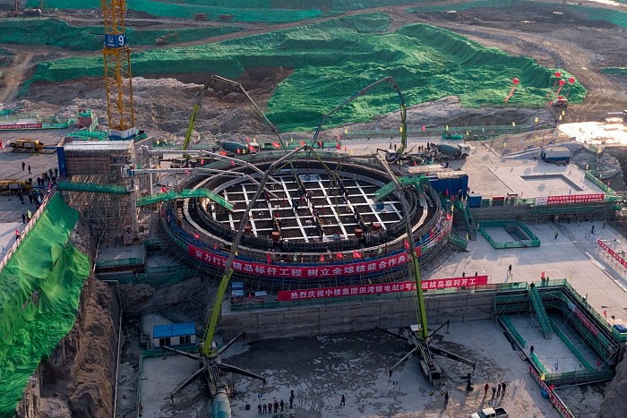 今年全国首台 田湾核电8号机组在连云港开工建设 - 1