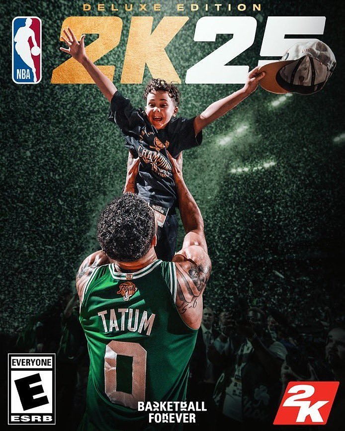 《NBA2K25》封面球员或为塔图姆，官推近期发布其季后赛精彩片段 - 5