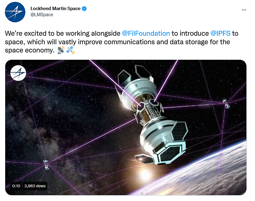 洛克希德-马丁宣布将把区块链技术送上月球 - 2