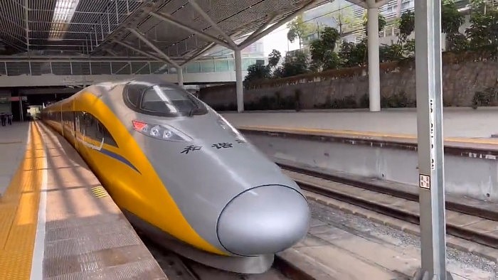 设计时速350公里 京港台高铁安九段铺轨完成、赣深段联调联试 - 5
