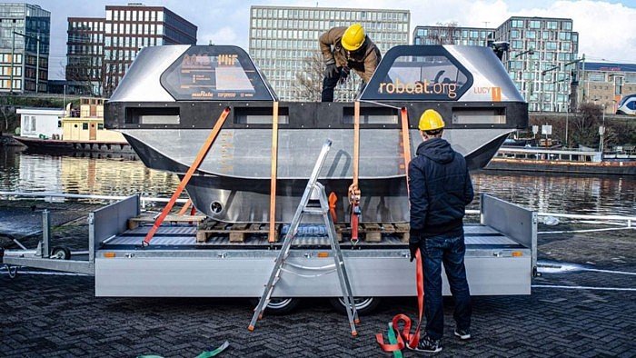 麻省理工和阿姆斯特丹联合研发无人驾驶船只 - 1