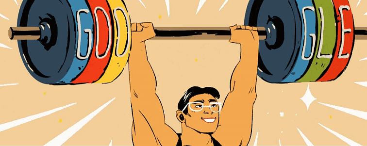 Google涂鸦纪念日裔美国举重运动员Tommy Kono - 1