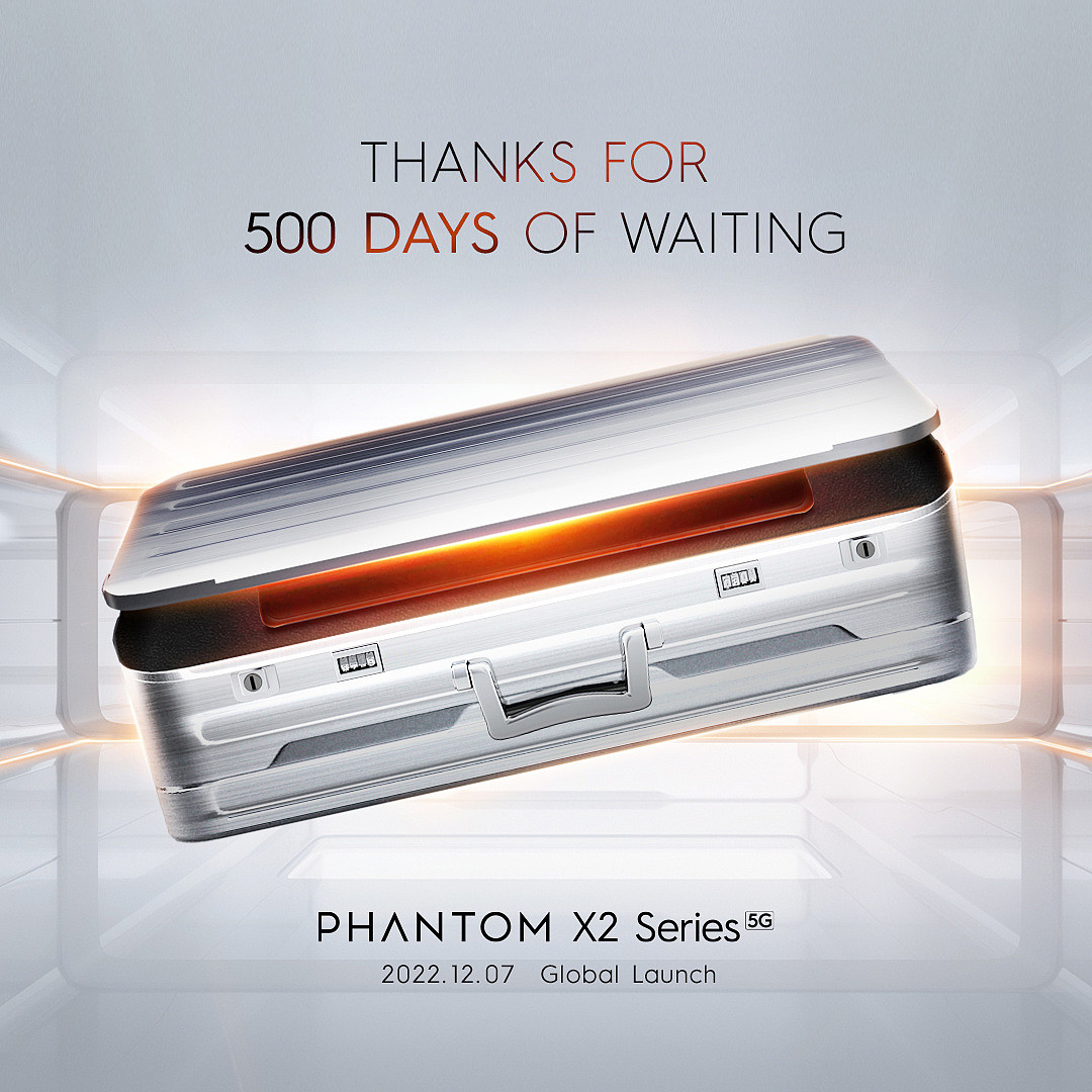 配联发科天玑 9000 5G 芯片，传音高端品牌 Tecno 预告 Phantom X2 系列新机 - 1