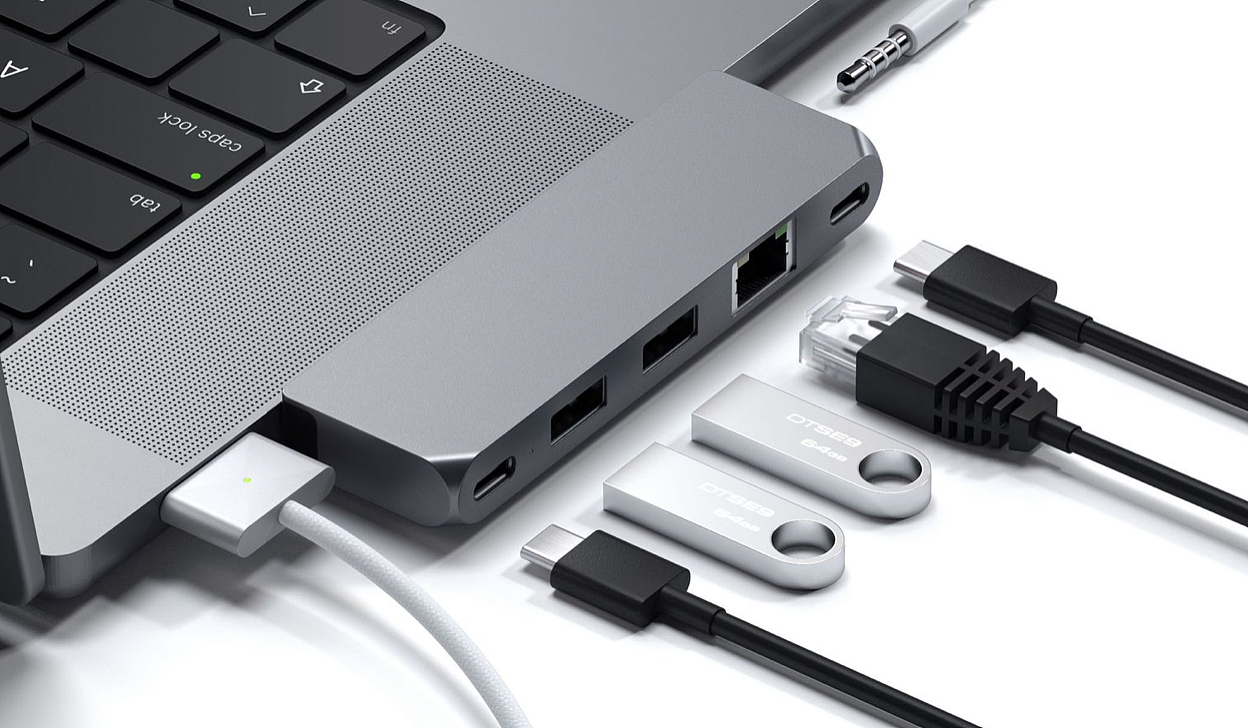 Satechi 为新款 MacBook Pro 推出 Pro Hub Mini 扩展坞 - 1