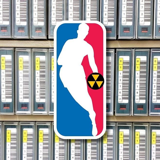 实体保存历史！被存进核掩体的NBA录像带…… - 8