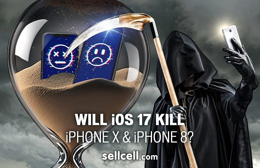 苹果正式发布 iOS 17 后 iPhone 8 / X 机型将贬值 40% 以上，SellCell 推荐尽快出手 - 3