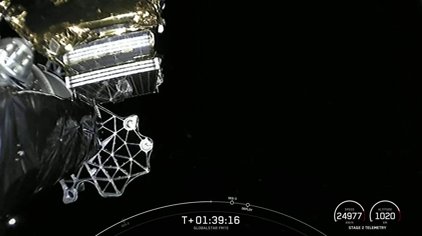 “猎鹰9号”完成Globalstar卫星发射任务：疑还有其他神秘任务 - 2