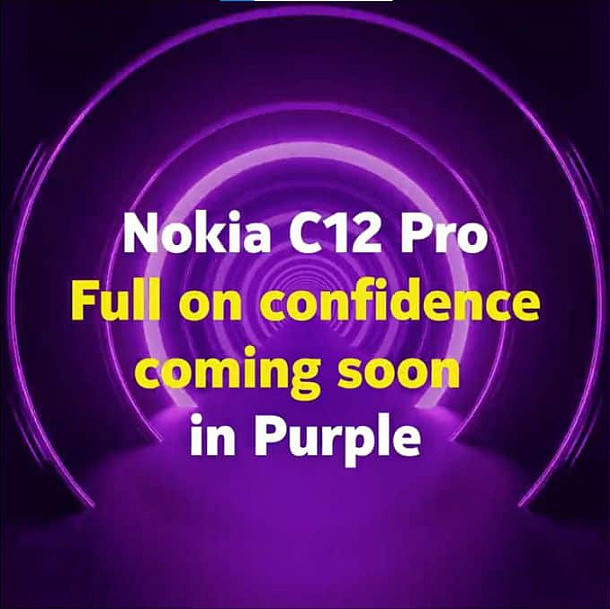 售价 6999 卢比，诺基亚 C12 Pro 增加紫色款式 - 1