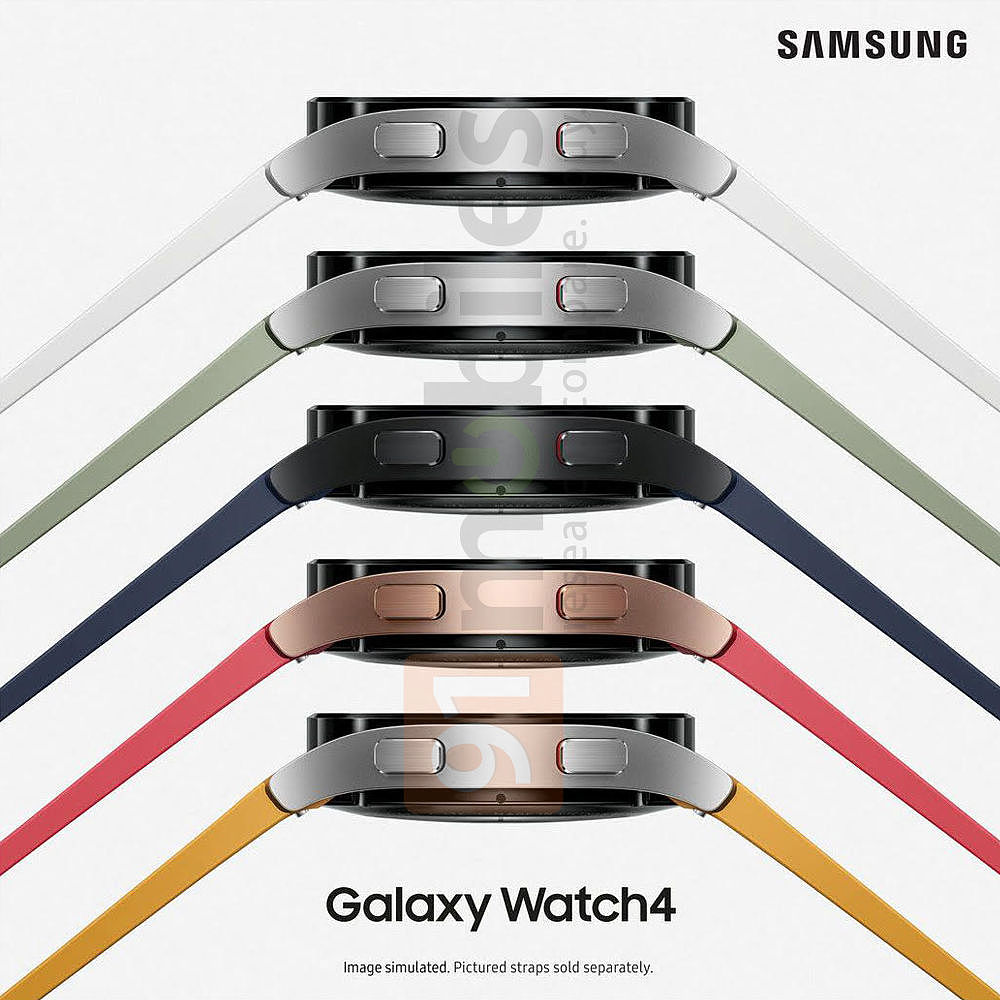 三星Galaxy Watch 4 媒体渲染图现身 显现出华丽、现代的设计风格 - 1