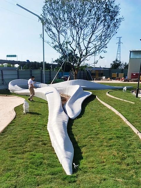 AICT使用回收混凝土3D打印了世界上第一个公园 - 8