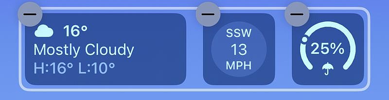 新鲜方便实用！苹果 iOS 16 Beta 添加到 iPhone 锁屏所有小组件大盘点：电量、天气... - 12