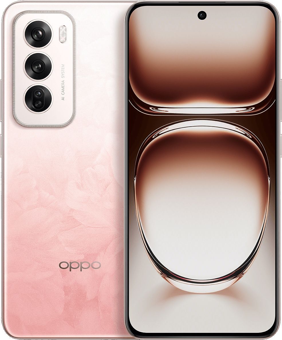 OPPO Reno 12 系列手机渲染图曝光：等深微曲屏 - 2