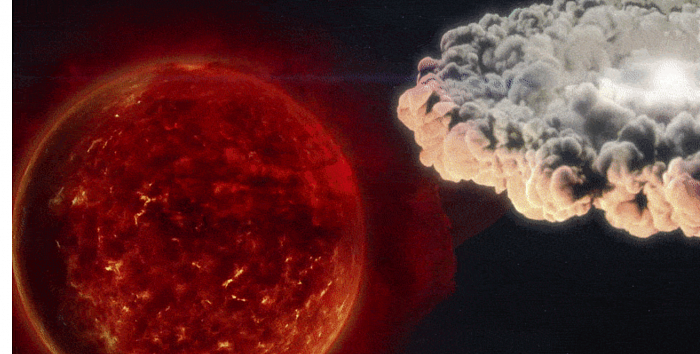 MAGIC望远镜捕捉到巨大的热核新星爆炸现象 - 1