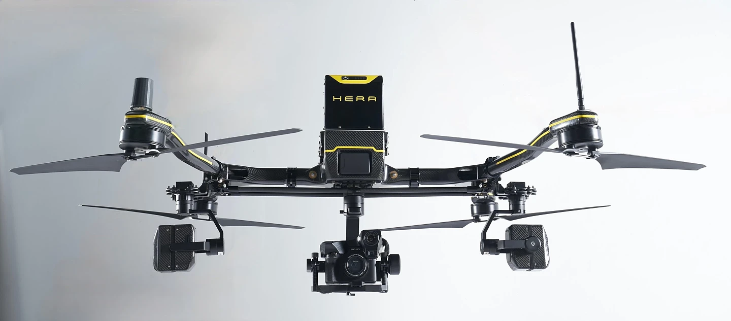 Hera无人机可举起33磅货物并可装进背包里携带 - 2