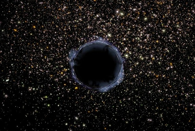 宇宙原始黑洞仅有原子大小：半径大约只有0.23纳米 - 1