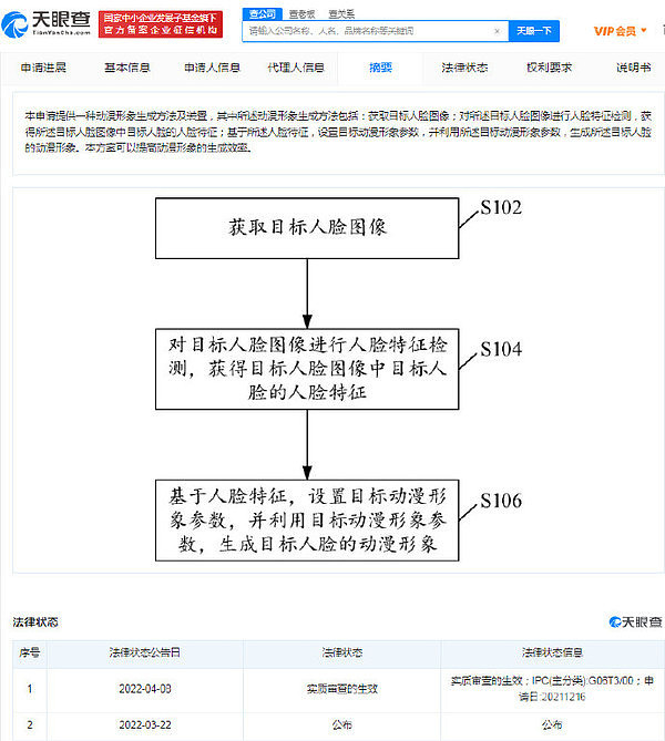 全员动漫化？B站新专利公布 可记录人脸生成动漫形象 - 2