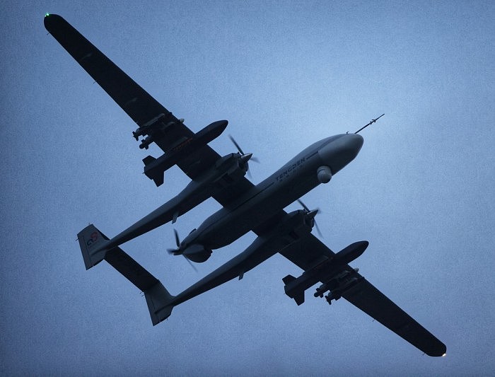 “双尾蝎A”升空 完成国际航展无人机飞行表演首秀 - 2