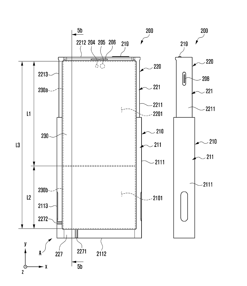 三星卷轴手机专利获批：内置传感器可检测空气质量 - 2