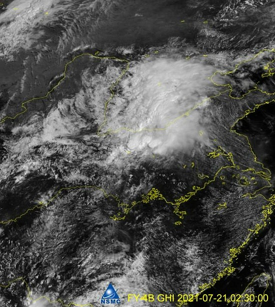 风云、高分卫星驰援河南抢险 洪灾前后图像对比 - 7