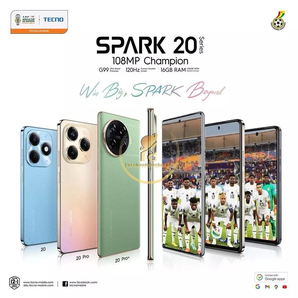 传音 Spark 20 系列手机渲染图和真机图曝光 - 8