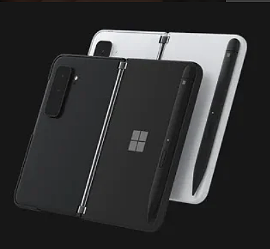 微软试图让 Surface Duo 2 凸起摄像头不影响双屏背靠背折叠，缝隙还能放置 Surface Slim Pen 2 - 5