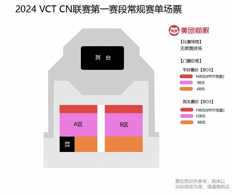 2024 VCT CN联赛主队季票及第一赛段常规赛单场票开票信息公布 - 3