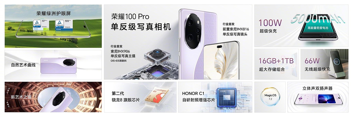 荣耀 100 / Pro 手机发布：搭载单反级写真相机，售价 2499 元起 - 8