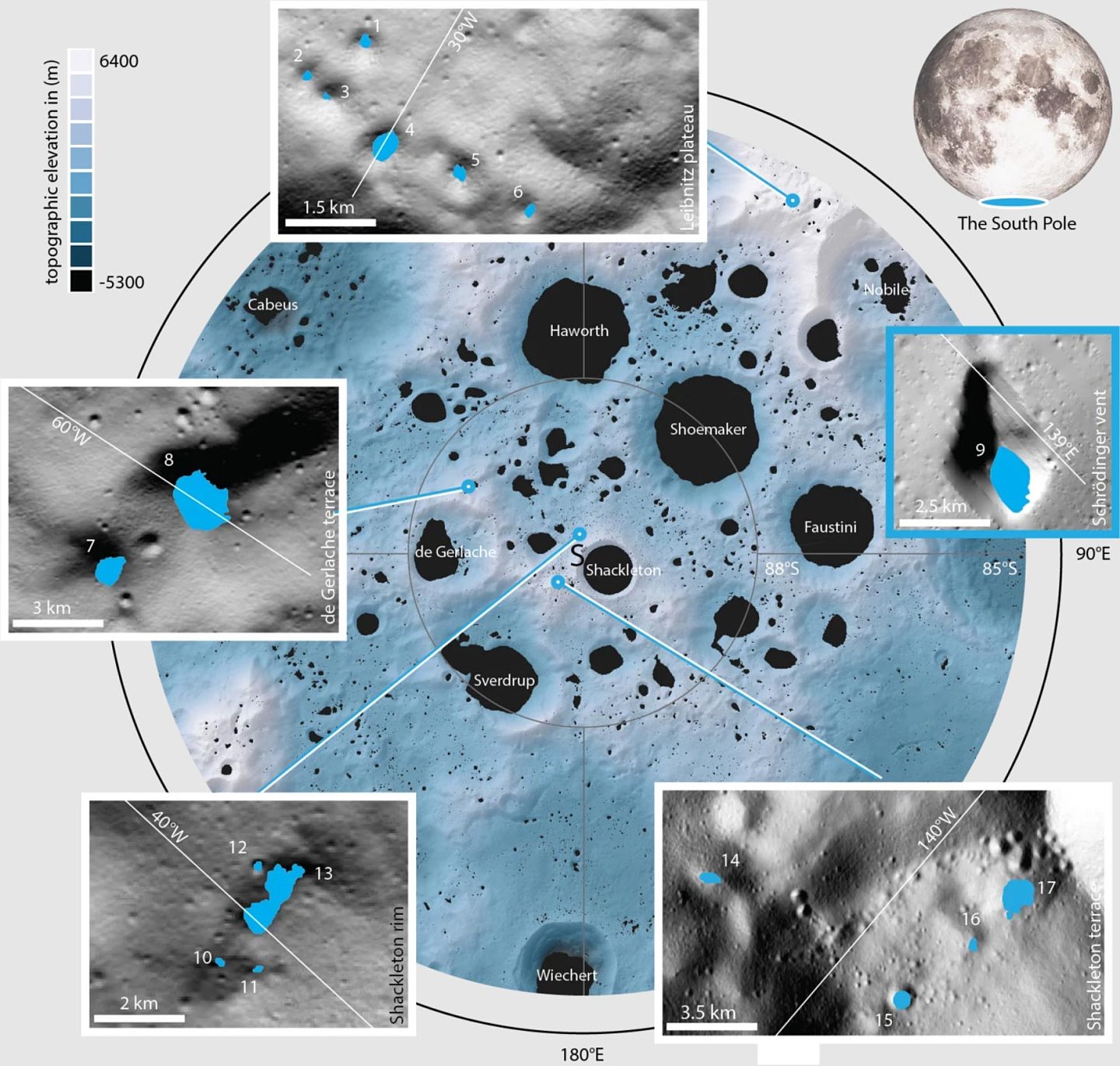 科学家利用AI技术获取到更清晰的月球环形山图像 - 1