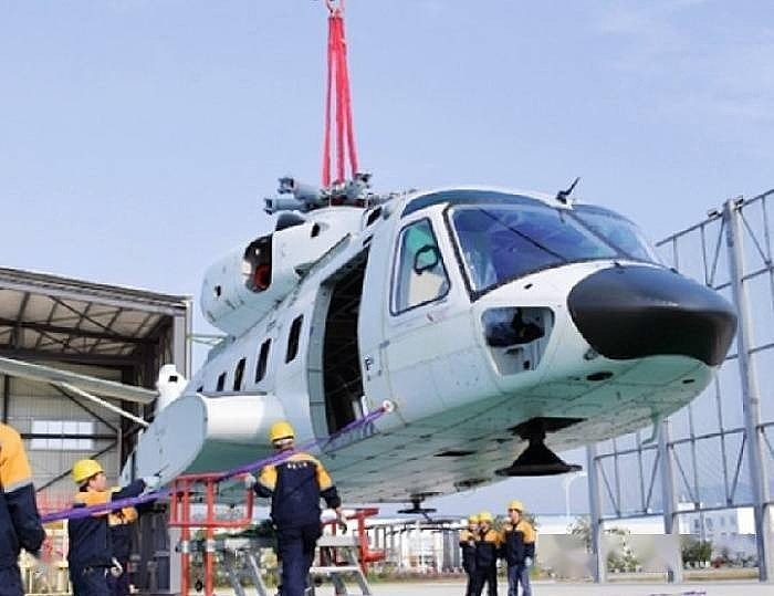 国产AC313A民用直升机顺利完成过渡段和尾段限制载荷静力试验 - 2
