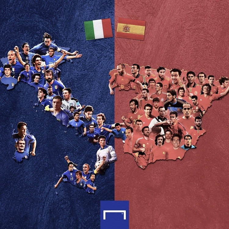 意大利vs西班牙首发：奥亚萨瓦尔、基耶萨先发，加维首发创纪录 - 1
