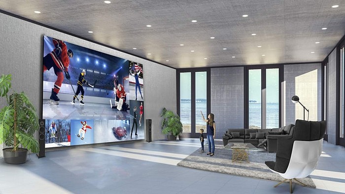 LG发布DVLED Extreme家庭影院 将墙壁变成325英寸8K电视 - 1