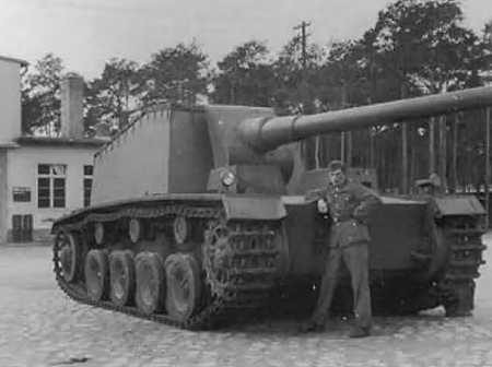 二战德国埃米尔的重型坦克歼击车：钢铁巨兽的威力 - 1