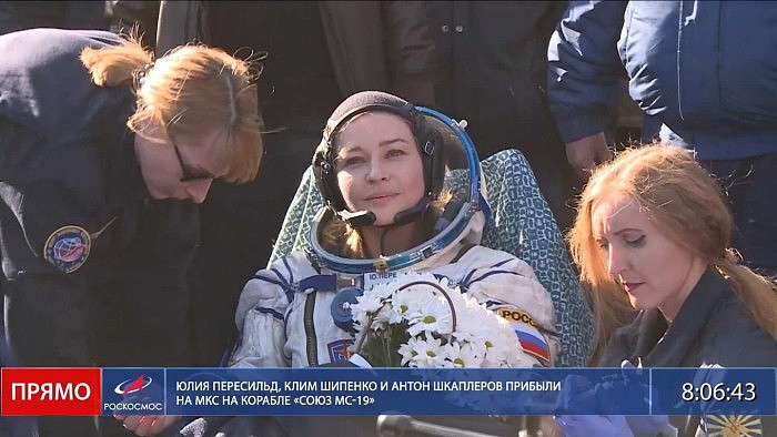 俄国家航天集团：太空电影“摄制组”在着陆地球后自我感觉良好 - 4