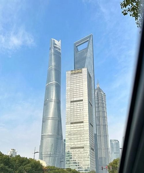 罕见！中国最高楼上海中心大厦被冻住遭网友调侃：《流浪地球》既视感 - 2