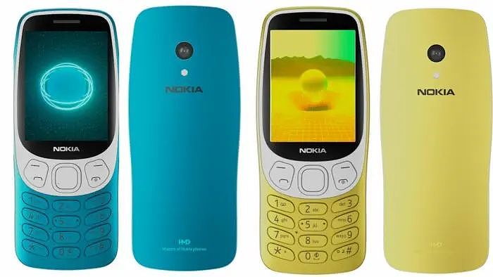 2024 款诺基亚 3210 4G 手机登场：1450mAh 可拆卸电池，售价 89 欧元 - 1