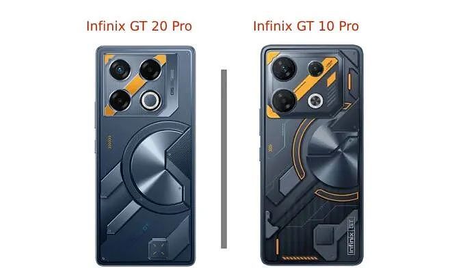传音 Infinix GT 20 Pro 游戏手机渲染图曝光：天玑 8200 Ultra 芯片 - 2