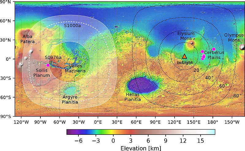 科学家在火星远端发现有史以来最大的两次地震事件 - 2