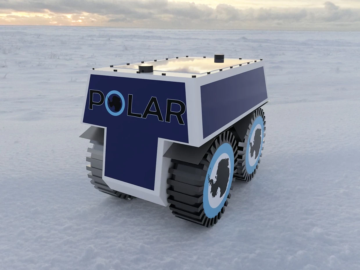 学生团队为南极研究建造自主行进的太阳能极地漫游车 - 2