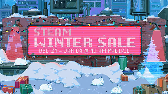 Steam冬季特卖宣传片公开：大量游戏打折促销，大奖投票也将开启 - 1