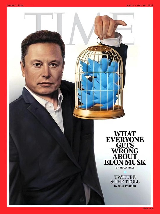 再登《时代周刊》封面 总被“误解”的马斯克想通过Twitter得到什么？ - 1