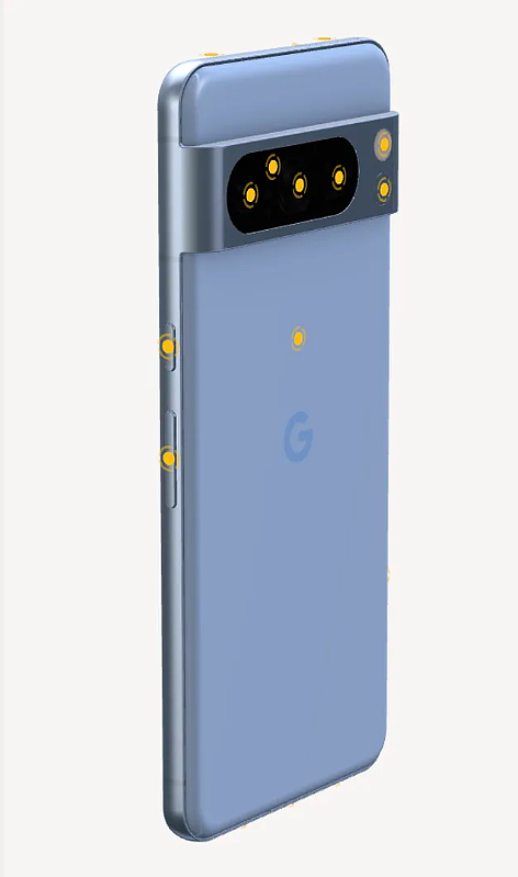 谷歌 Pixel 8 Pro 模拟器泄露，可 360 度查看手机外观 - 7