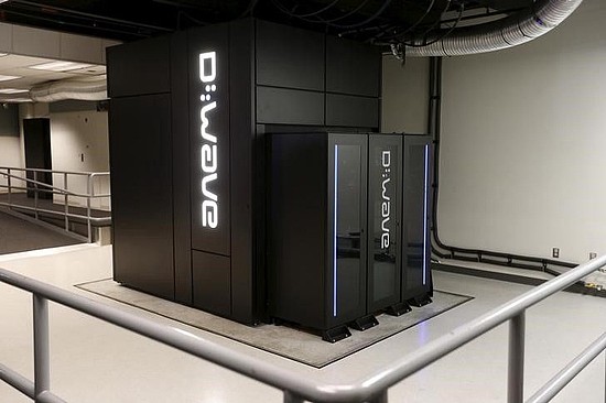 D-Wave公司量子计算机，图片来自路透社