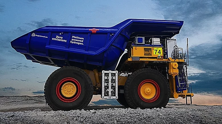 英美资源集团推出全球最大的氢气驱动矿车 - 2