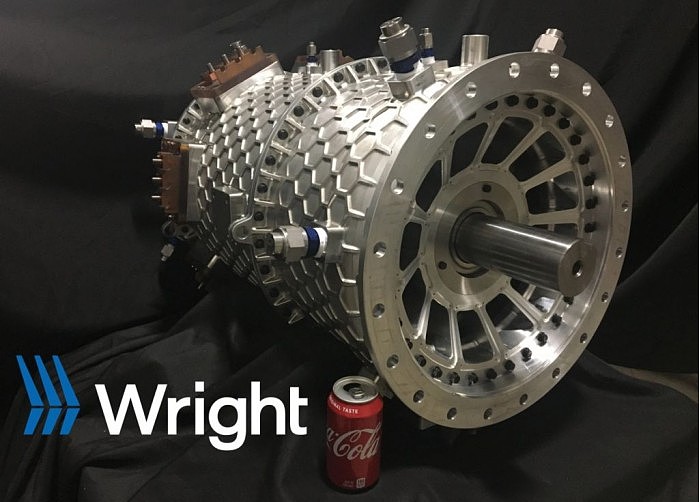 [图]初创公司Wright推出2兆瓦发动机 可驱动大型电动客机 - 1