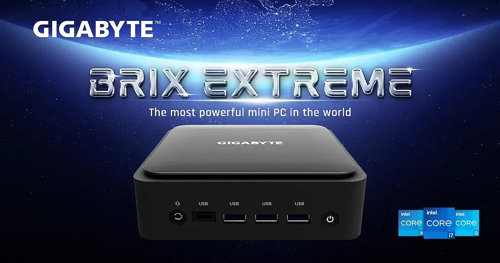 技嘉推出2022年款BRIX Extreme迷你PC：配12代酷睿移动处理器 - 1